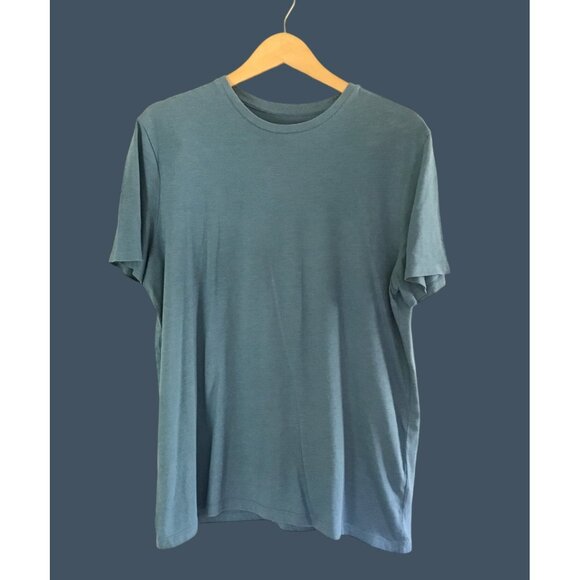 GOODIELLOW- MENS BLUE SOLID SHORT SLEEVE T-SHIRT SIZE LARGE - Picture 1 of 7